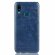 Кожаная накладка-чехол для Samsung Galaxy A10s (синий)