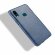 Кожаная накладка-чехол для Samsung Galaxy A10s (синий)