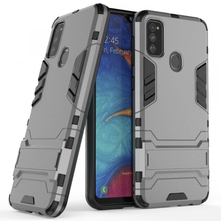 Чехол Duty Armor для Samsung Galaxy M30s / Galaxy M21 (серый)