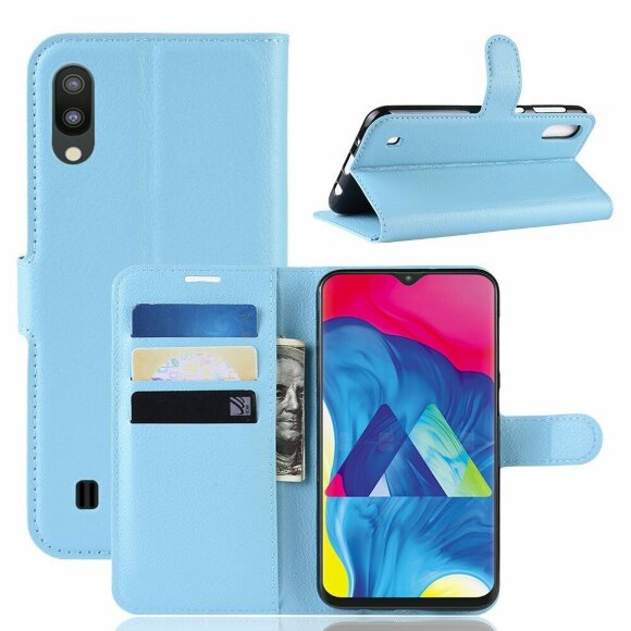 Чехол для Samsung Galaxy M10 (голубой)
