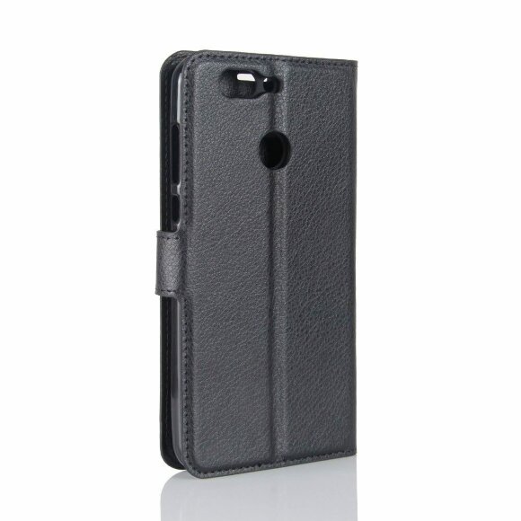 Чехол с визитницей для Huawei Nova 2 Plus (черный) Чехол с визитницей для Huawei Nova 2 Plus (черный)