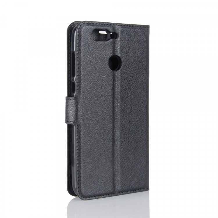 Чехол с визитницей для Huawei Nova 2 Plus (черный)