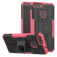 Чехол Hybrid Armor для Huawei P Smart / Enjoy 7S (черный + розовый) Чехол Hybrid Armor для Huawei P Smart / Enjoy 7S (черный + розовый)