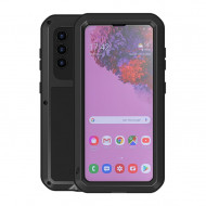 Гибридный чехол LOVE MEI для Samsung Galaxy S21 (черный)