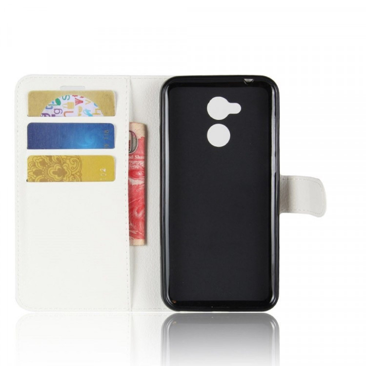 Чехол с визитницей для Huawei Honor 6A (белый)