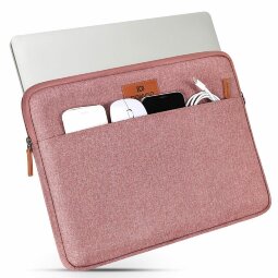 Тканевый чехол DOMISO для ноутбука и Macbook 13,3 дюйма (LP10 розовый)