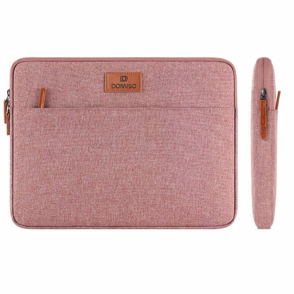 Тканевый чехол DOMISO для ноутбука и Macbook 13,3 дюйма (LP10 розовый)
