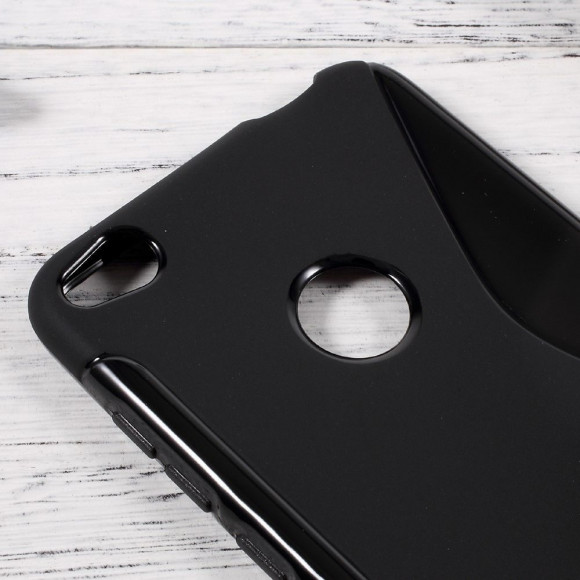 Нескользящий чехол для Huawei Honor 8 lite (черный)