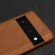 Кожаный чехол Cowhide для Google Pixel 6 (коричневый)
