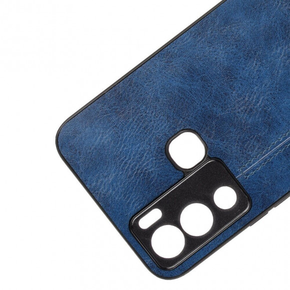 Чехол из экокожи для Infinix Hot 12i (синий) Чехол из экокожи для Infinix Hot 12i (синий)
