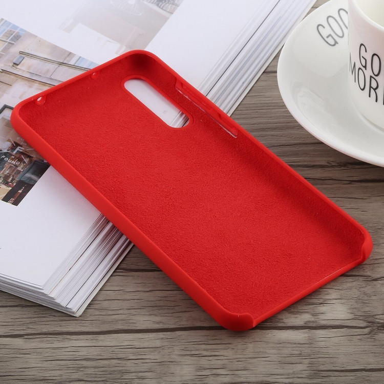 Силиконовый чехол Mobile Shell для Huawei P20 Pro (красный)