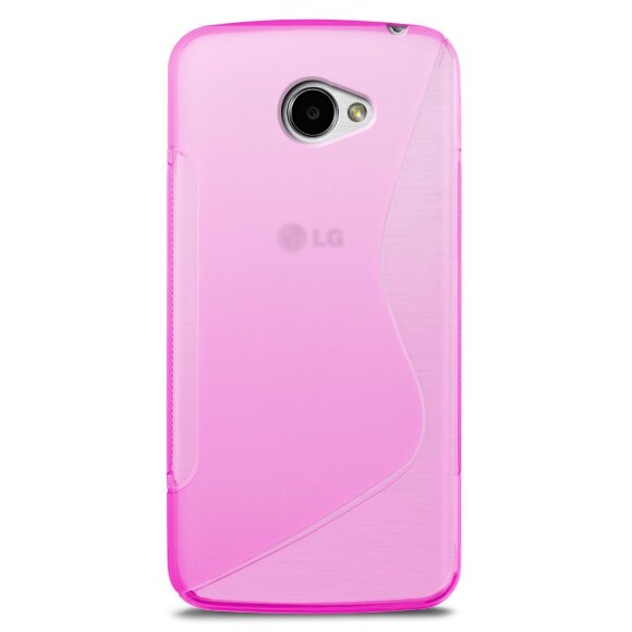 Нескользящий чехол для LG K5 X220DS (малиновый)