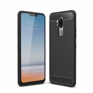 Чехол-накладка Carbon Fibre для LG G7 ThinQ / LG G7 (черный) Чехол-накладка Carbon Fibre для LG G7 ThinQ / LG G7 (черный)