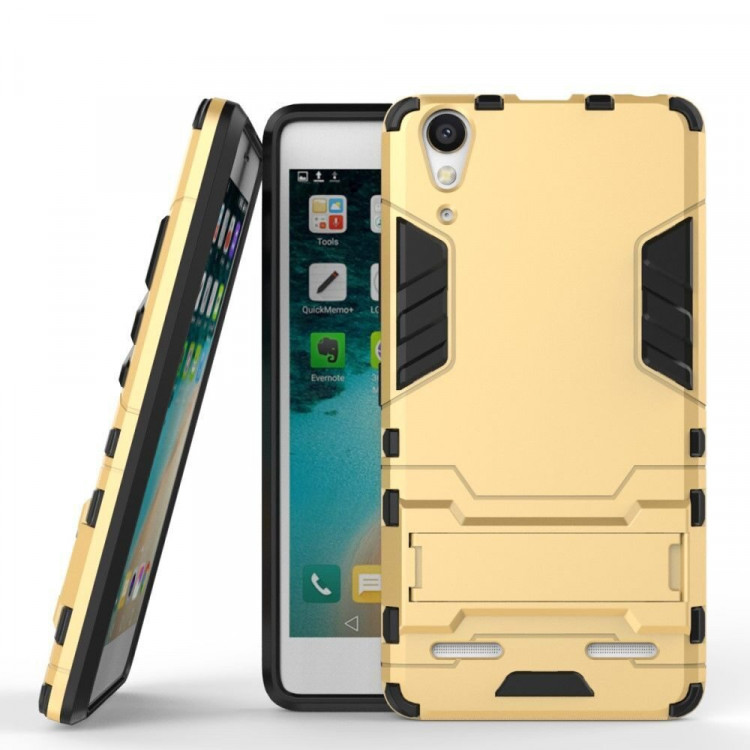Чехол Duty Armor для Lenovo A6000 / A6000 Plus (золотой)