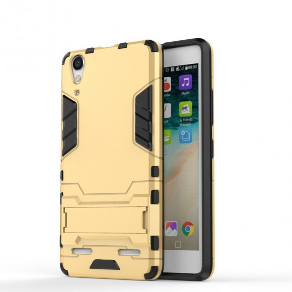 Чехол Duty Armor для Lenovo A6000 / A6000 Plus (золотой)