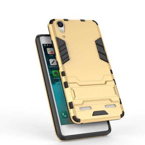 Чехол Duty Armor для Lenovo A6000 / A6000 Plus (золотой)