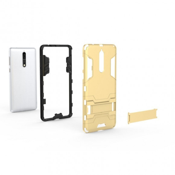 Чехол Duty Armor для Nokia 8 (золотой) Чехол Duty Armor для Nokia 8 (золотой)