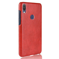 Чехол Litchi Texture для Asus Zenfone Max Pro (M1) ZB601KL / ZB602KL (красный)