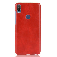 Чехол Litchi Texture для Asus Zenfone Max Pro (M1) ZB601KL / ZB602KL (красный)