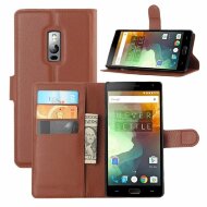 Чехол с визитницей для OnePlus 2 (коричневый) Чехол с визитницей для OnePlus 2 (коричневый)