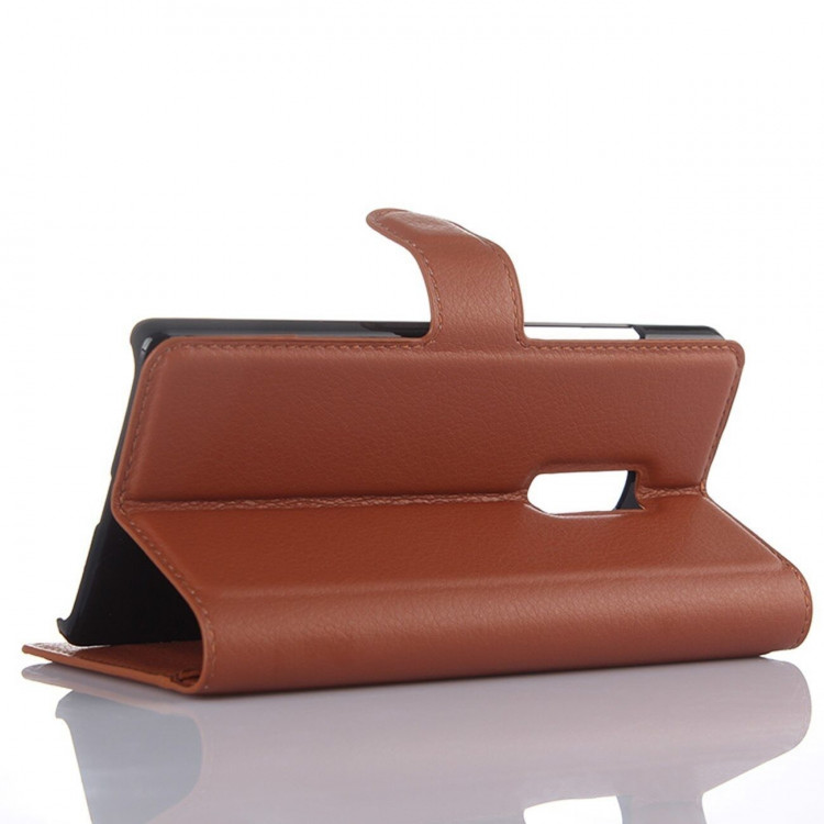 Чехол с визитницей для OnePlus 2 (коричневый)