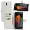 Чехол с визитницей для ZTE Blade A510 (белый)