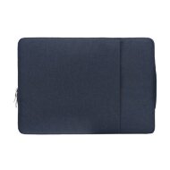 Чехол POFOKO Denim Business для ноутбука и Macbook 13,6 дюйма (темно-синий) Чехол POFOKO Denim Business для ноутбука и Macbook 13,6 дюйма (темно-синий)