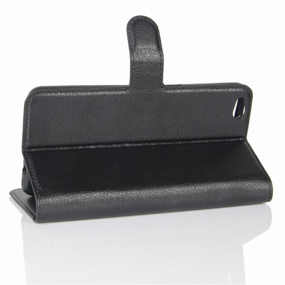 Чехол с визитницей для ZTE Nubia M2 lite (черный)