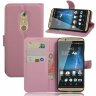 Чехол с визитницей для ZTE Axon 7 (розовый)