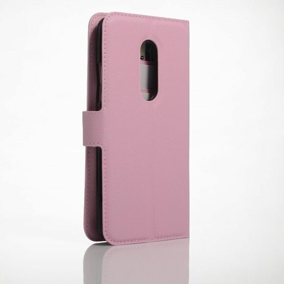Чехол с визитницей для ZTE Axon 7 (розовый) Чехол с визитницей для ZTE Axon 7 (розовый)