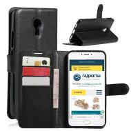 Чехол с визитницей для Meizu M3 Note (черный) Чехол с визитницей для Meizu M3 Note (черный)