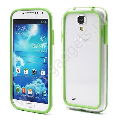 Бампер для Samsung Galaxy S4 / i9500 (зеленый)