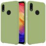 Силиконовый чехол Mobile Shell для Xiaomi Redmi Note 7 / Redmi Note 7 Pro (темно-зеленый)