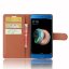 Чехол с визитницей для Xiaomi Mi Note 3 (коричневый)