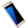 Кожаная накладка LENUO для Samsung Galaxy S7 (розовый)