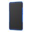 Чехол Hybrid Armor для Xiaomi Mi Max 3 (черный + голубой)