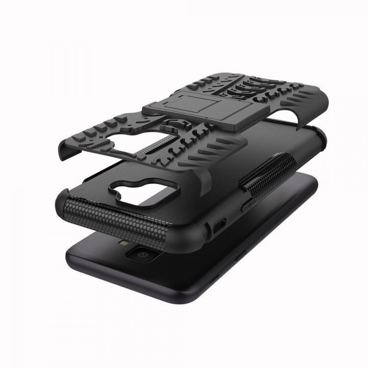 Чехол Hybrid Armor для Samsung Galaxy A6 (черный)
