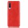 Кожаная накладка-чехол Litchi Texture для Xiaomi Mi 9 (красный)