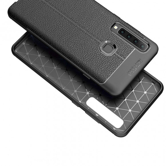 Чехол-накладка Litchi Grain для Samsung Galaxy A9 (2018) (красный)