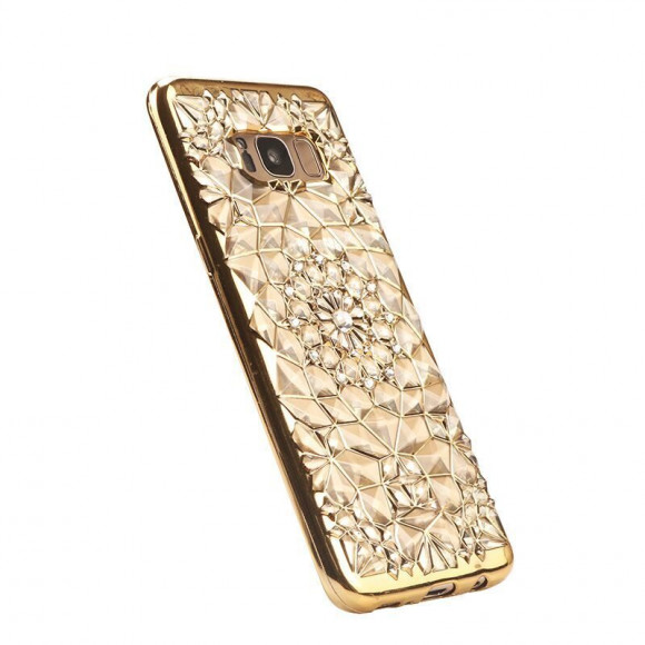 Чехол-накладка Diamond для Samsung Galaxy S8+ (золотой) Чехол-накладка Diamond для Samsung Galaxy S8+ (золотой)