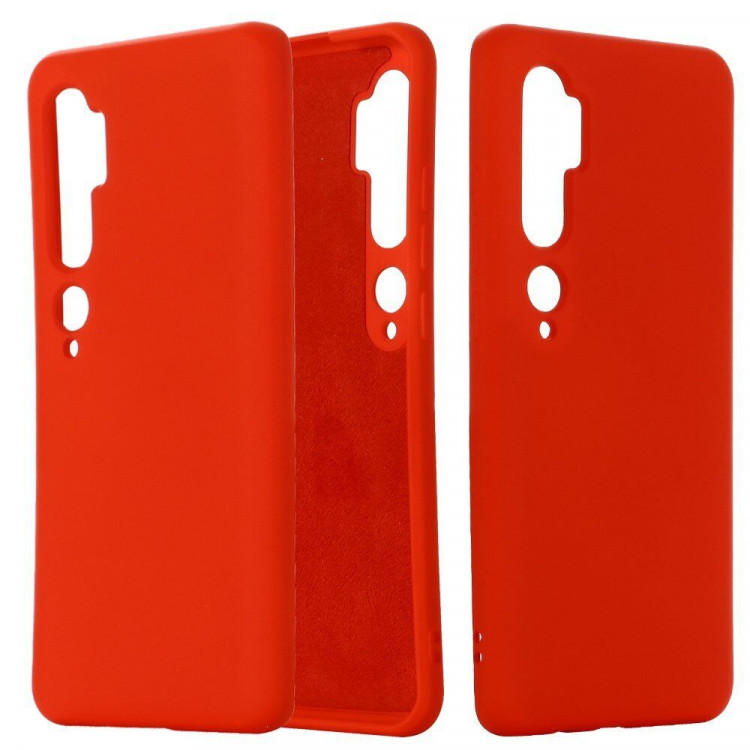 Силиконовый чехол Mobile Shell для Xiaomi Mi Note 10 / Mi Note 10 Pro / Mi CC9 Pro (красный)