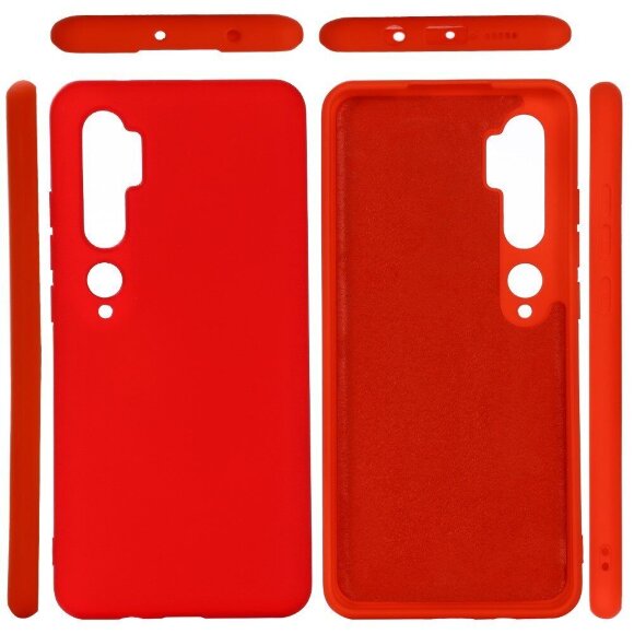 Силиконовый чехол Mobile Shell для Xiaomi Mi Note 10 / Mi Note 10 Pro / Mi CC9 Pro (красный) Силиконовый чехол Mobile Shell для Xiaomi Mi Note 10 / Mi Note 10 Pro / Mi CC9 Pro (красный)