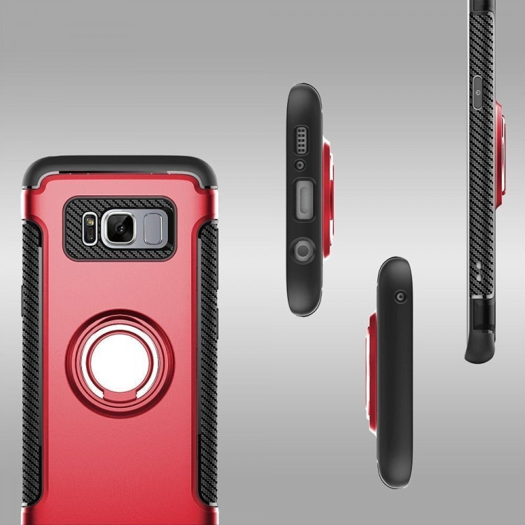 Чехол Hybrid Kickstand для Samsung Galaxy S8 (красный)