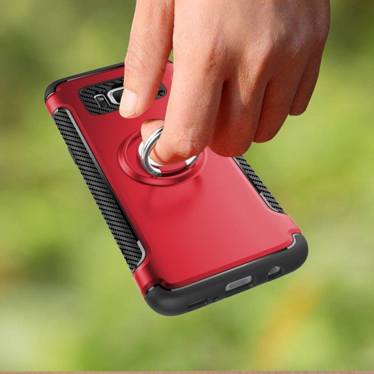 Чехол Hybrid Kickstand для Samsung Galaxy S8 (красный)