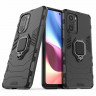 Чехол Armor Ring Holder для Xiaomi Mi 11i / Redmi K40 / Redmi K40 Pro / Xiaomi Poco F3 (черный)