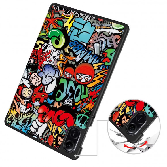 Чехол Smart Case для HONOR Pad X9, ELN-W09, 5301AGJC (Graffiti)