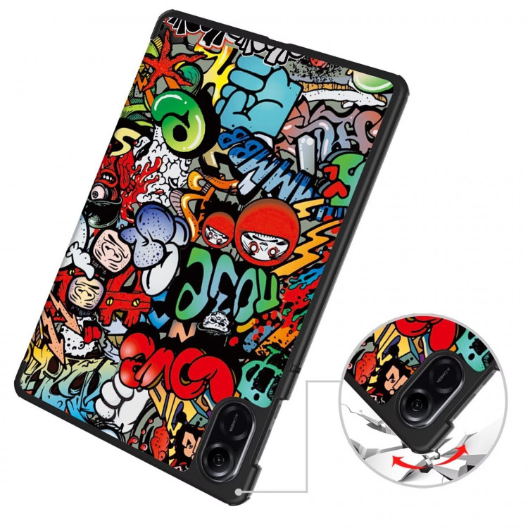 Чехол Smart Case для HONOR Pad X9, ELN-W09, 5301AGJC (Graffiti)
