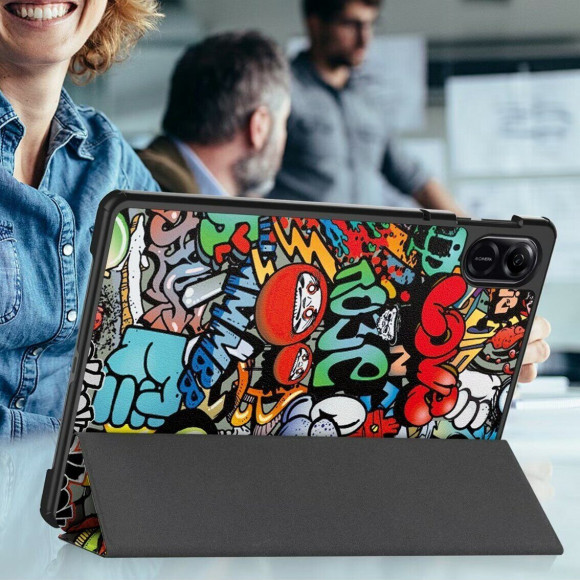 Чехол Smart Case для HONOR Pad X9, ELN-W09, 5301AGJC (Graffiti)