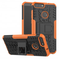Чехол Hybrid Armor для Huawei P Smart / Enjoy 7S (черный + оранжевый) Чехол Hybrid Armor для Huawei P Smart / Enjoy 7S (черный + оранжевый)
