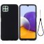 Силиконовый чехол Mobile Shell для Samsung Galaxy A22s 5G (черный)